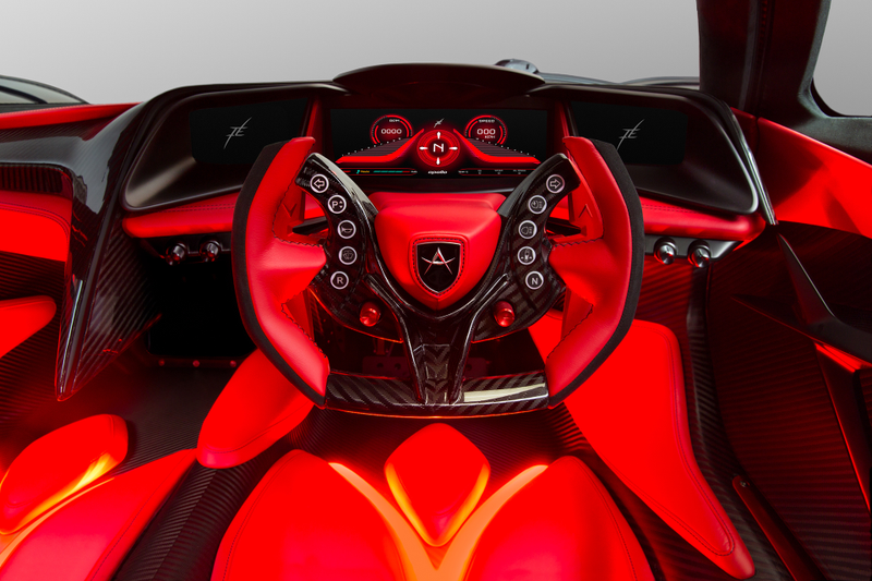 Illustration for article titled The Apollo Intensa Emozione Is A V12 Monster That Makes A Lamborghini Look Tame